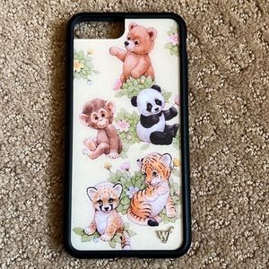 Wildflower Cases 6+/7+/8+ safari babies phone case